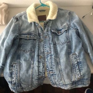 Abercrombie & Fitch Blue Denim Jacket
